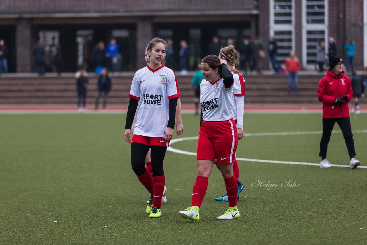 Bild 448 - B-Juniorinnen Walddoerfer - St.Pauli : Ergebnis: 4:1